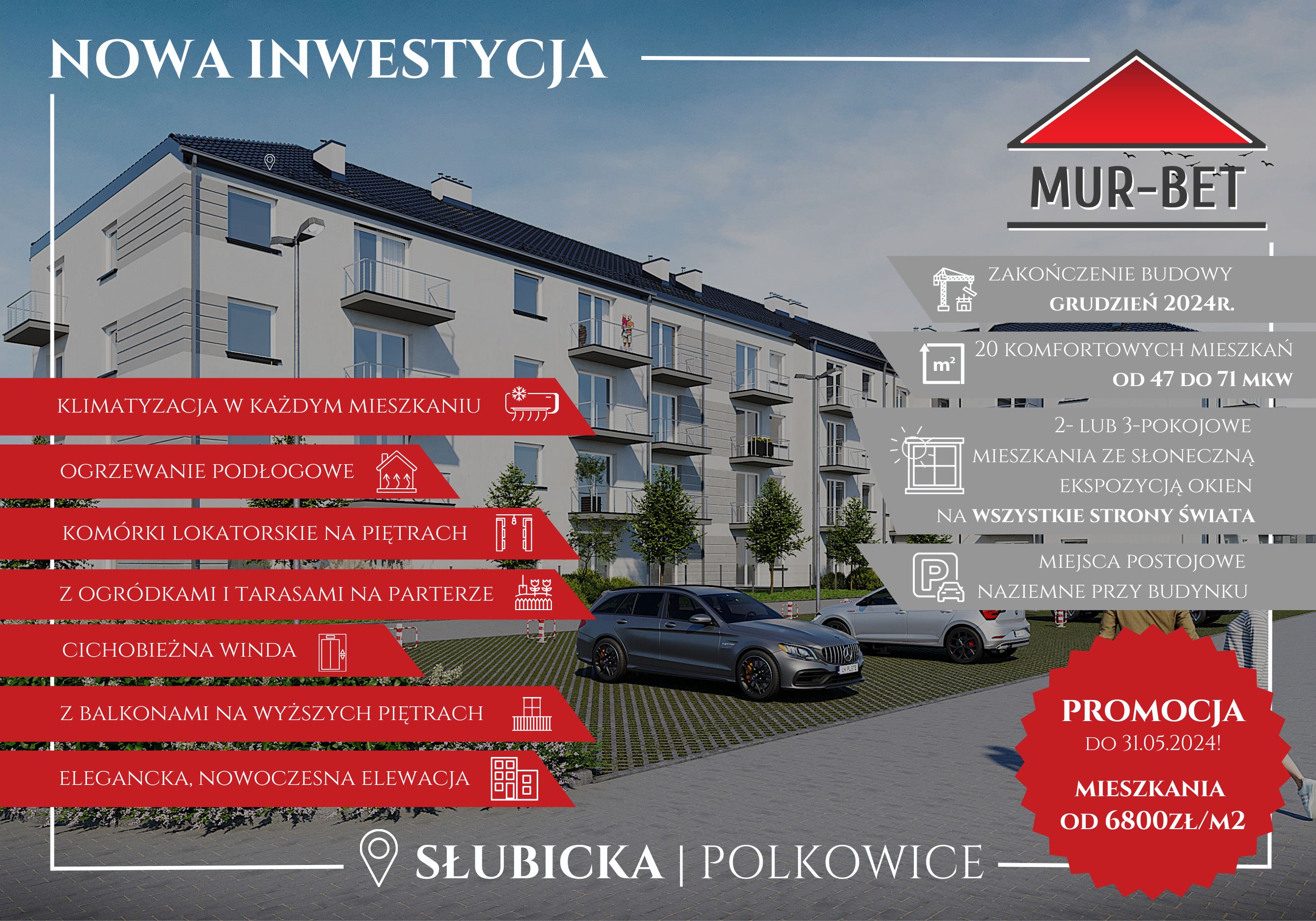 NOWA INWESTYCJA | Słubicka, Polkowice