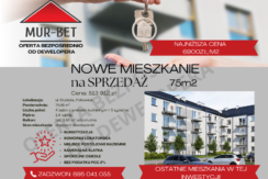 KAMERALNA INWESTYCJA – OSTATNIE WOLNE MIESZKANIA! KAMERALNA INWESTYCJA – OSTATNIE WOLNE MIESZKANIA!